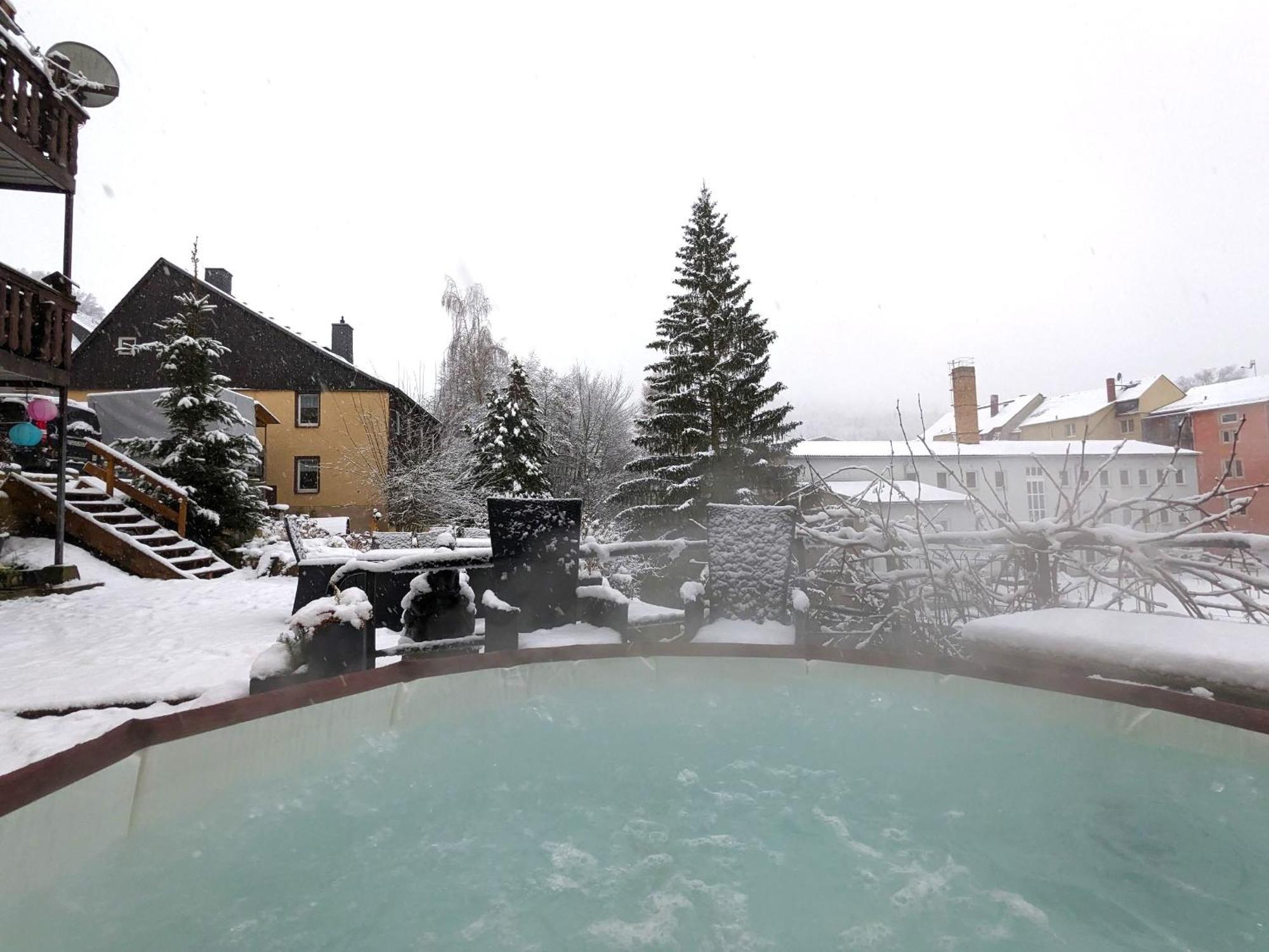 Hw1 - Urlaubsmagie - Sauna&Whirlpool Zum Entspannen Sebnitz Eksteriør bilde